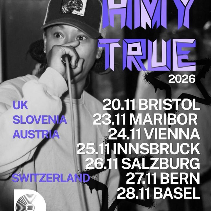 Amy True November 2026 tour poster