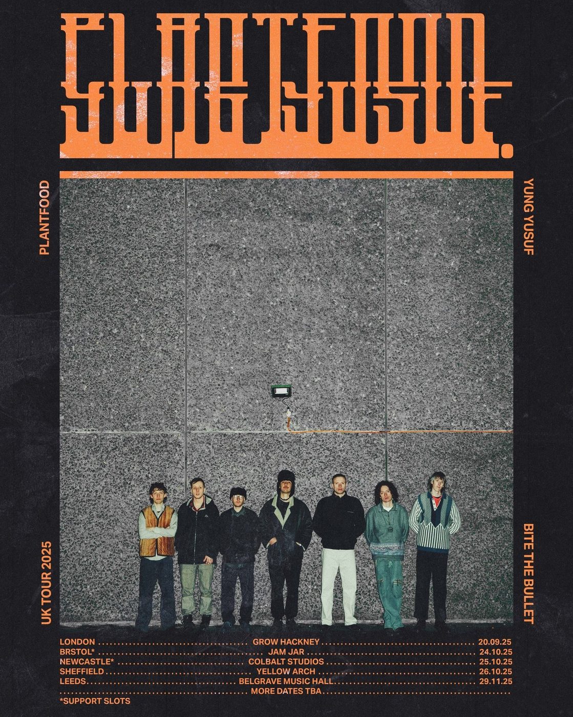 Plantfood UK tour poster