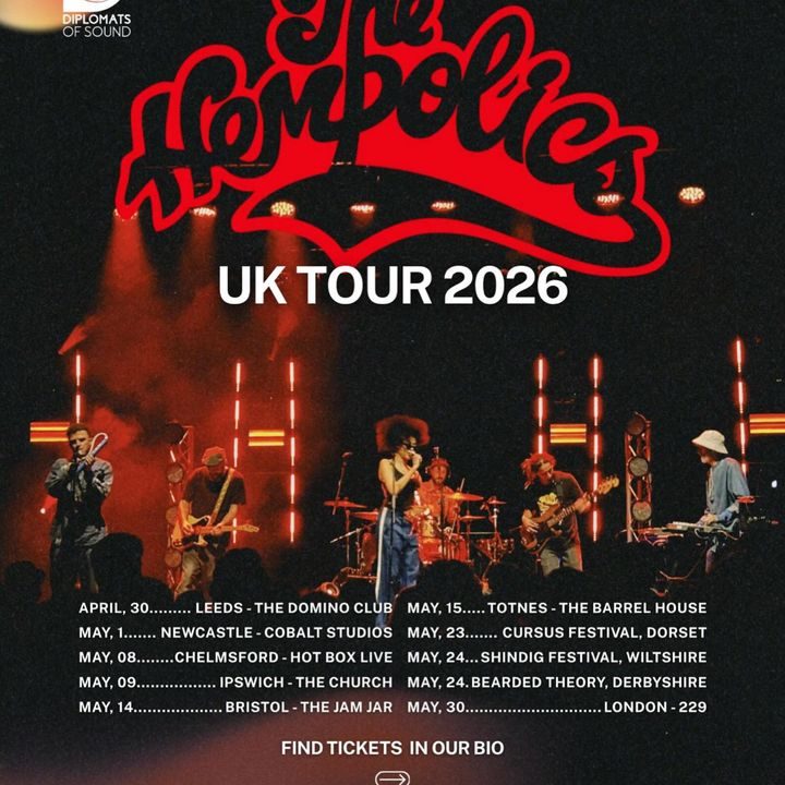 The Hempolics UK tour poster