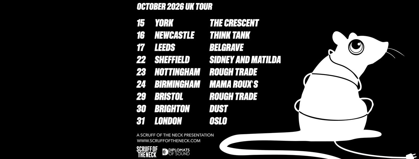 The Mouse Outfit October 2026 UK tour poster